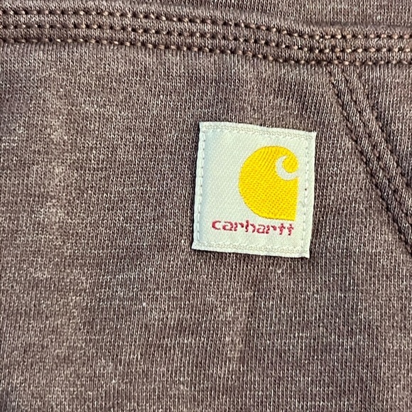 ⭐️ Carhartt Relaxed Fit Midweight Half-Zip Sweatshirt Small - Picture 4 of 8